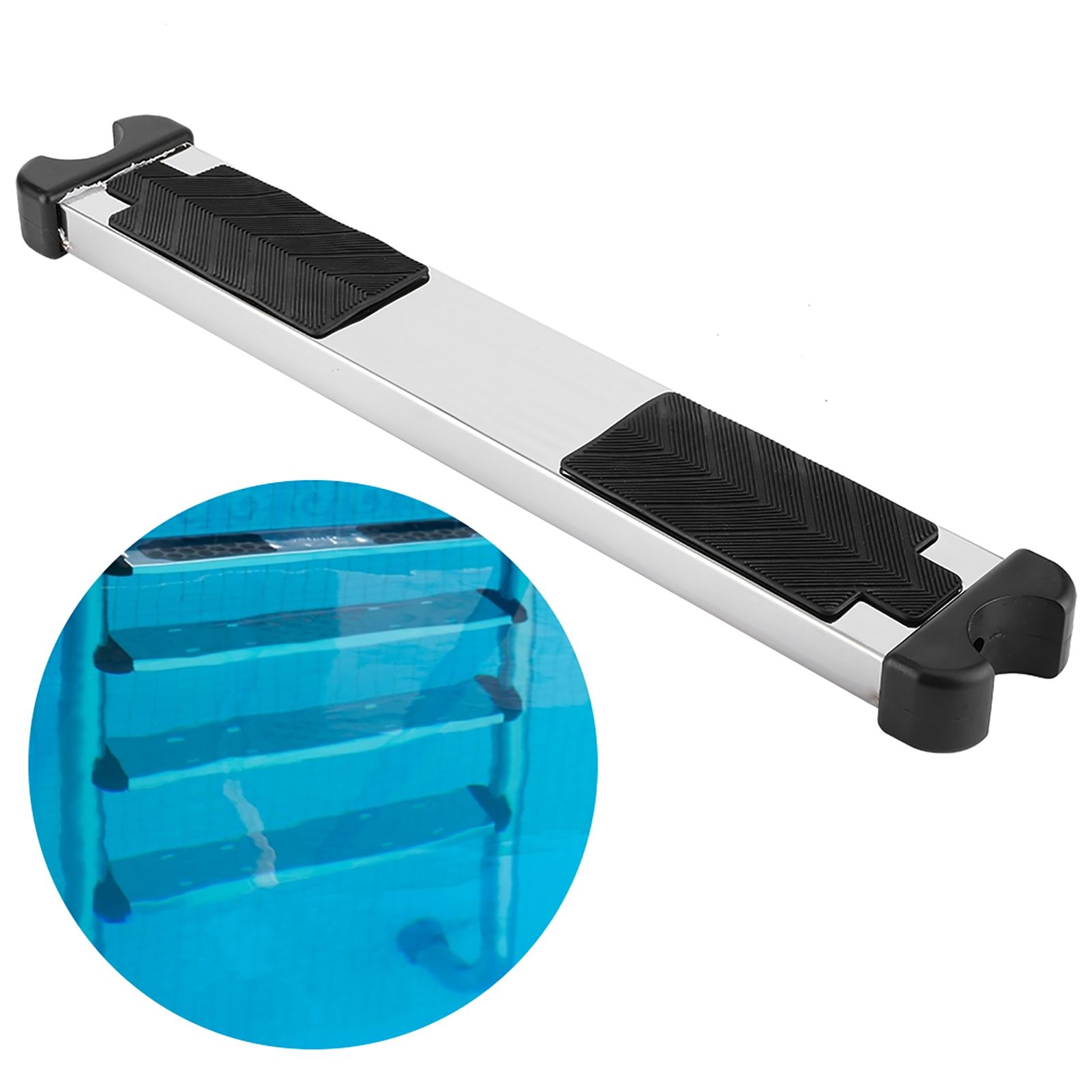 304 Stainless Steel Thickened Ladder Pedal with Non Slip Rubber Pad for Hot view 10