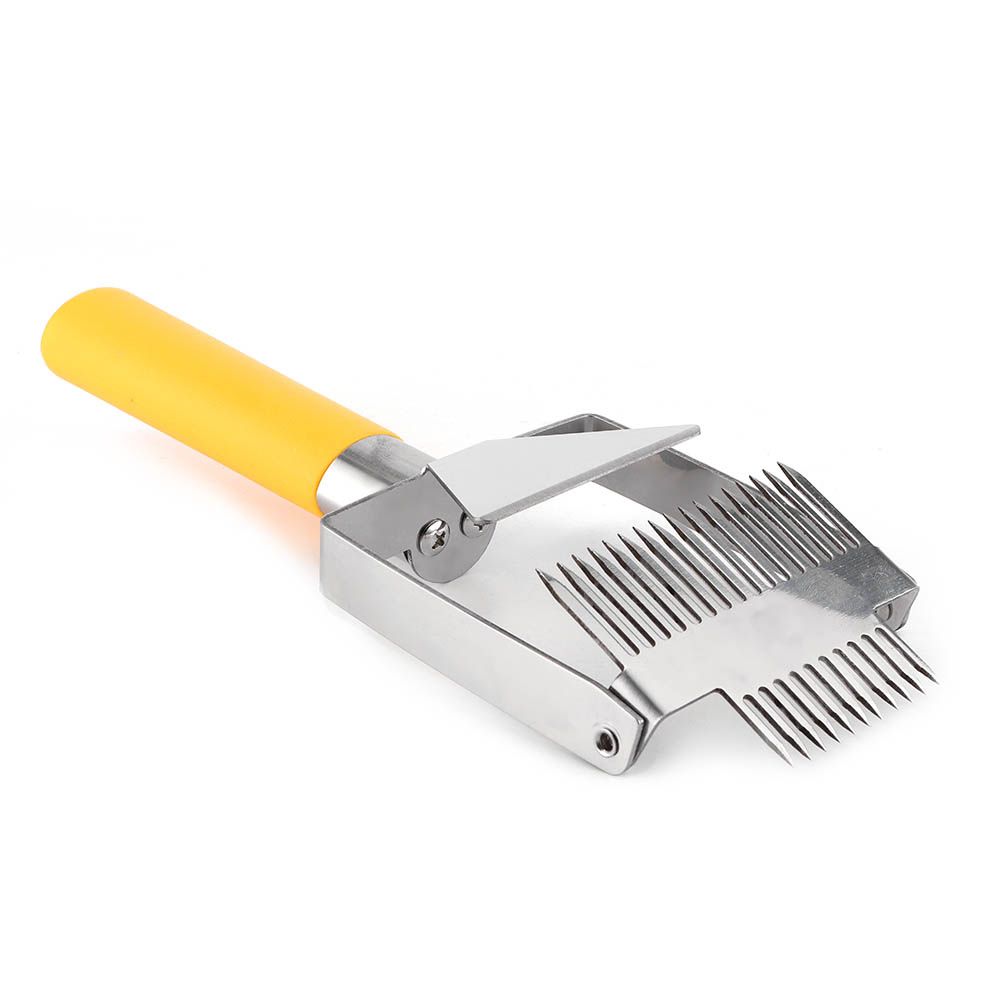 Stainless Steel Beehive Knife Scraper Beekeeping Uncapping Fork Tool Honey view 4