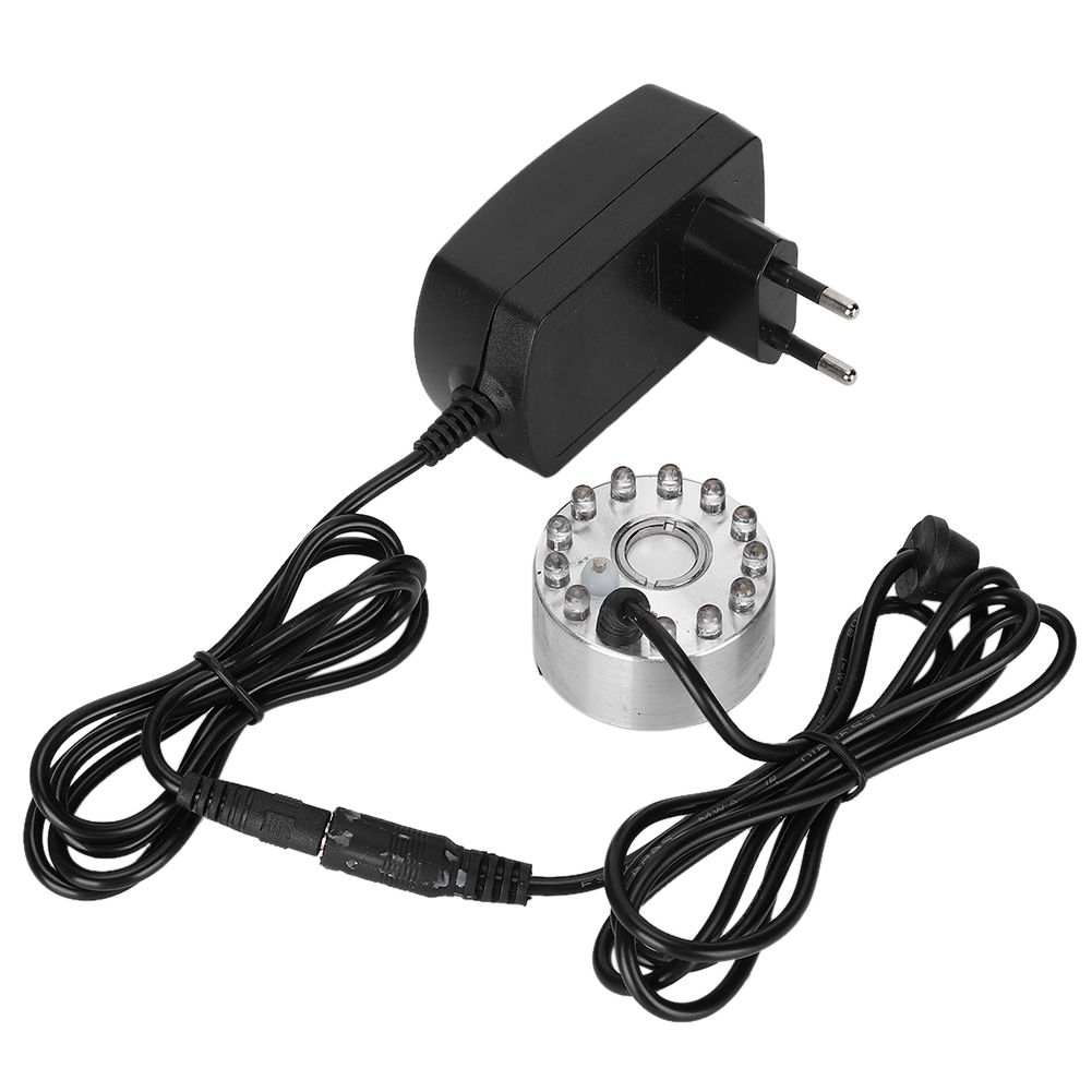 Mini Water Fountain Ornament Mist Fog Maker Atomizer with 12 Lights Landscape view 7