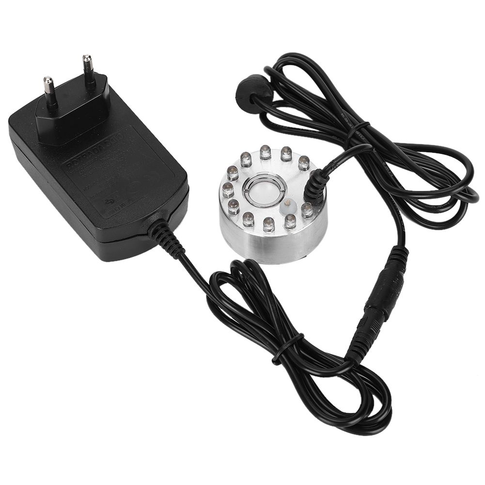 Mini Water Fountain Ornament Mist Fog Maker Atomizer with 12 Lights Landscape view 8