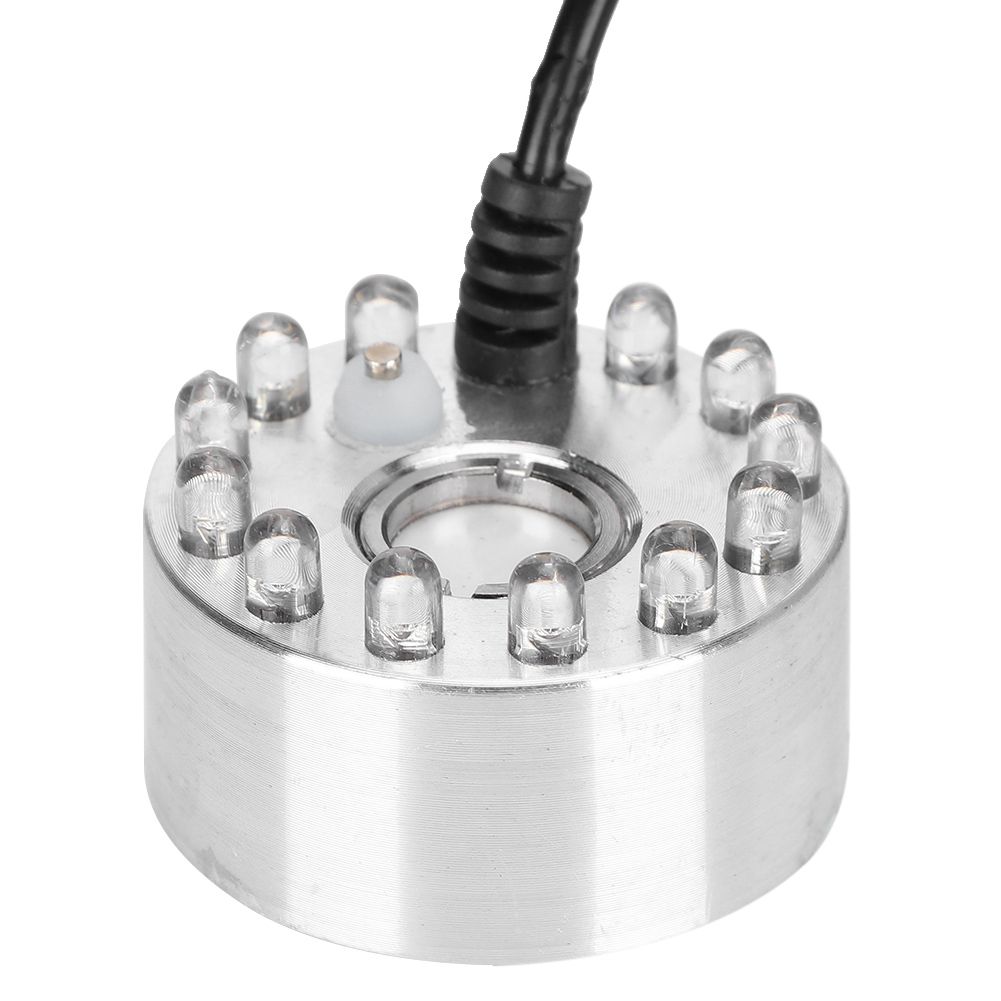 Mini Water Fountain Ornament Mist Fog Maker Atomizer with 12 Lights Landscape view 11