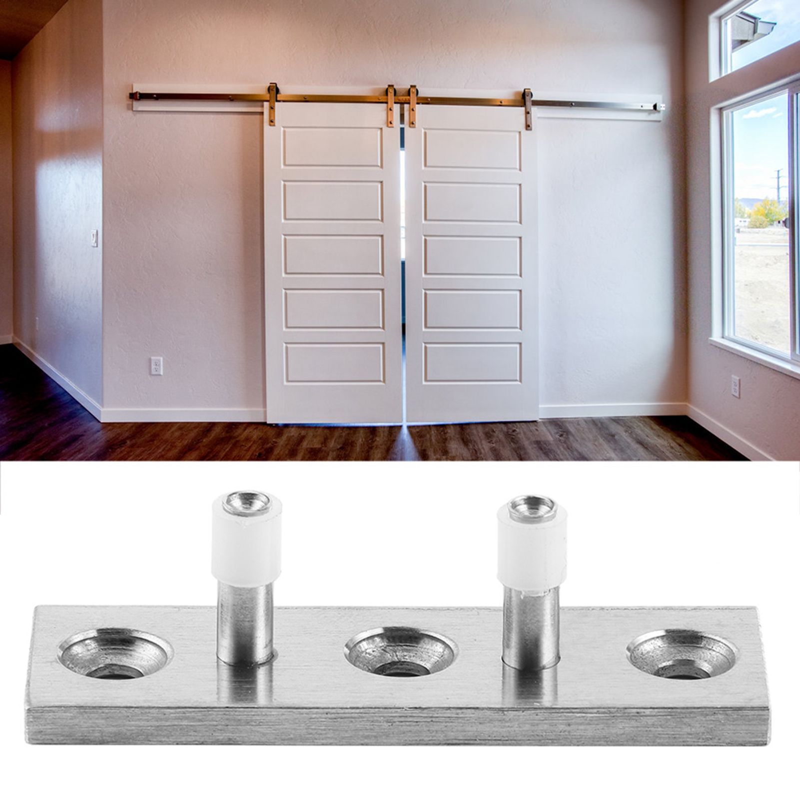 Household 304 Stainless Steel Floor Roller Guide Hardware Fittings for Sliding view 12