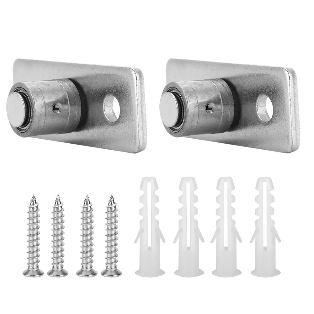 2Pcs Stainless Steel Barn Door Roller Floor Guide Sliding Door Hardware view 7