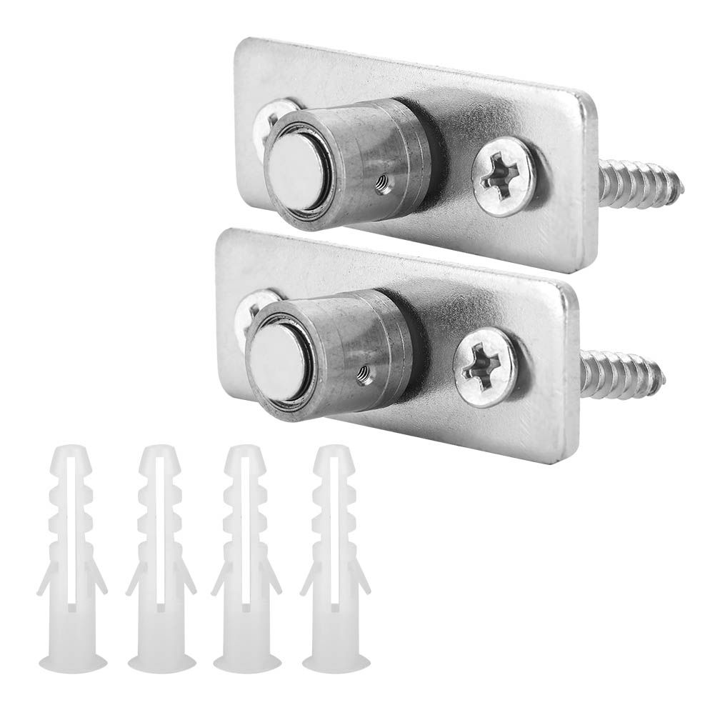 2Pcs Stainless Steel Barn Door Roller Floor Guide Sliding Door Hardware view 8