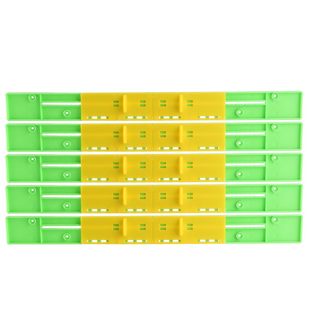 5 Pcs Durable Beehive Door Entrance Gate AntiEscape Beekeeper Plastic Tool(10