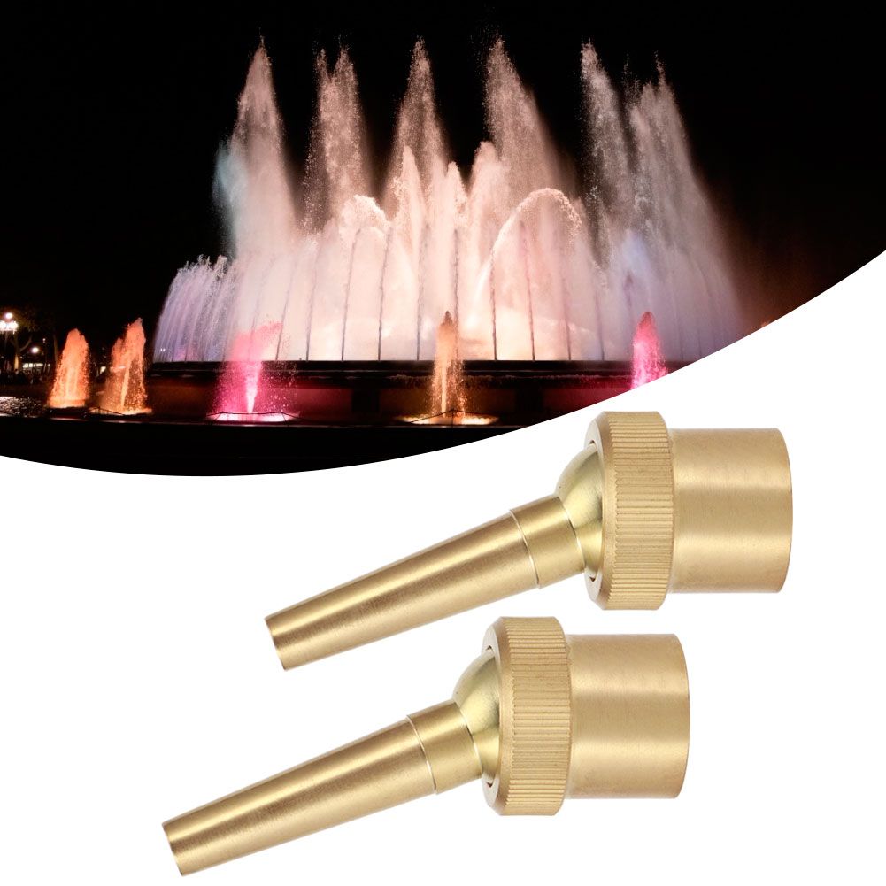 2PCS G3/4in DN20 Multi Direction Jet Water Fountain Nozzle Sprinkler Spray view 9