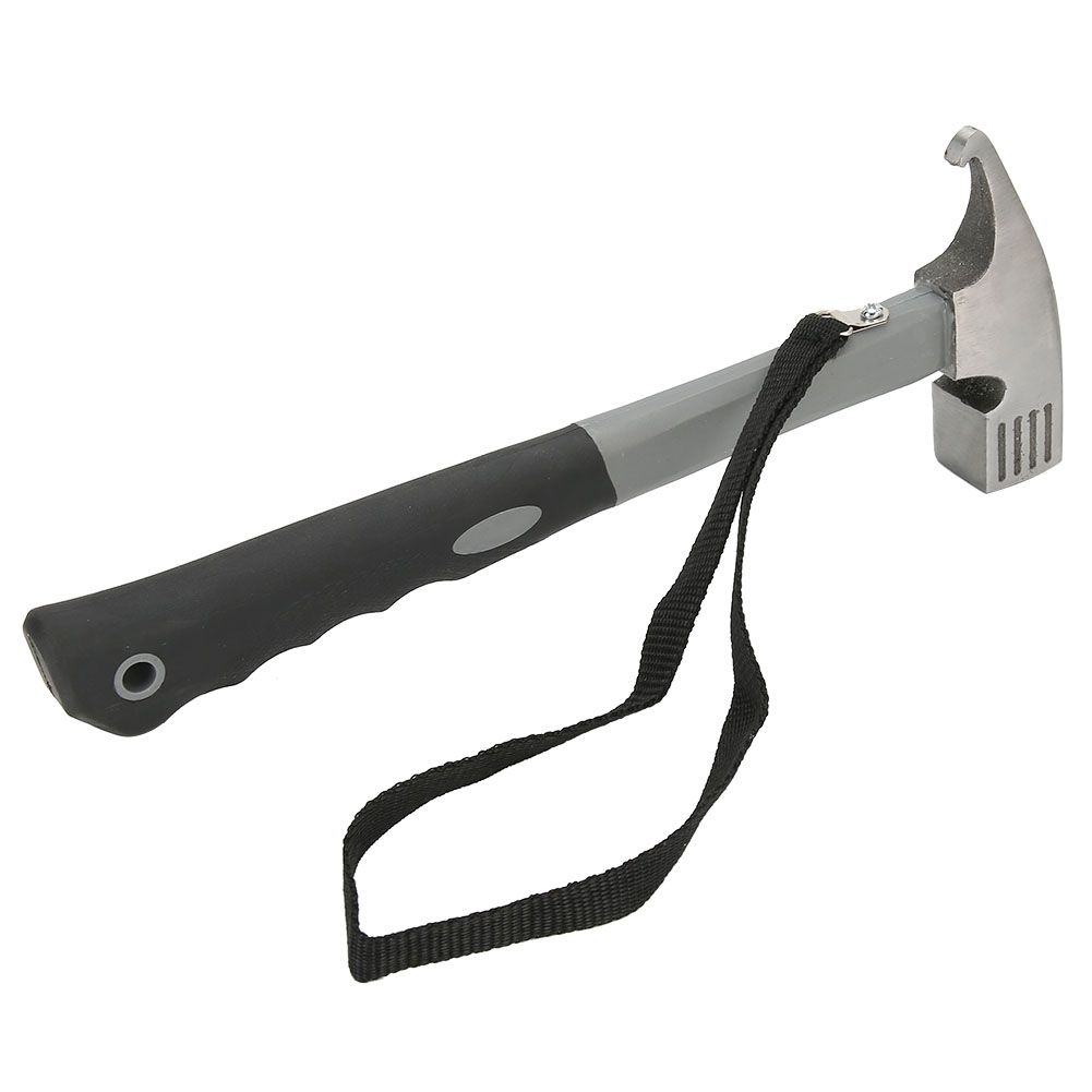 Outdoor Multifunction High Carbon Steel Camping Hammer Tent Pegs Stake Nail