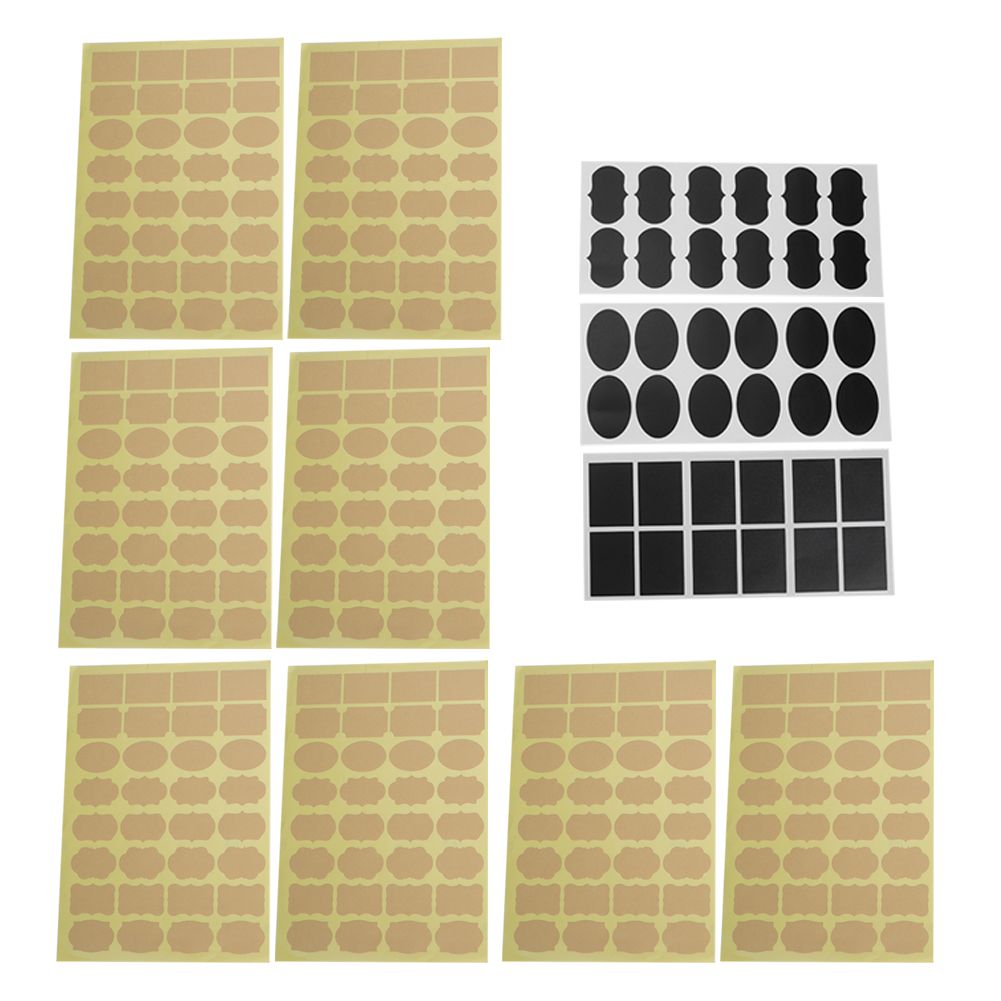 292Pcs/Set Adhesive Sticker Marking Tag for Wine Glasses Coffee Tea Boxes Jars