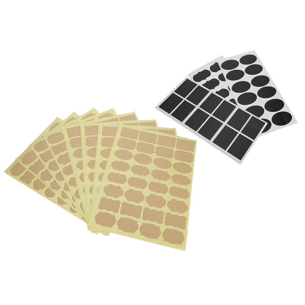 292Pcs/Set Adhesive Sticker Marking Tag for Wine Glasses Coffee Tea Boxes Jars view 6