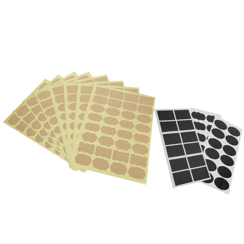 292Pcs/Set Adhesive Sticker Marking Tag for Wine Glasses Coffee Tea Boxes Jars view 7