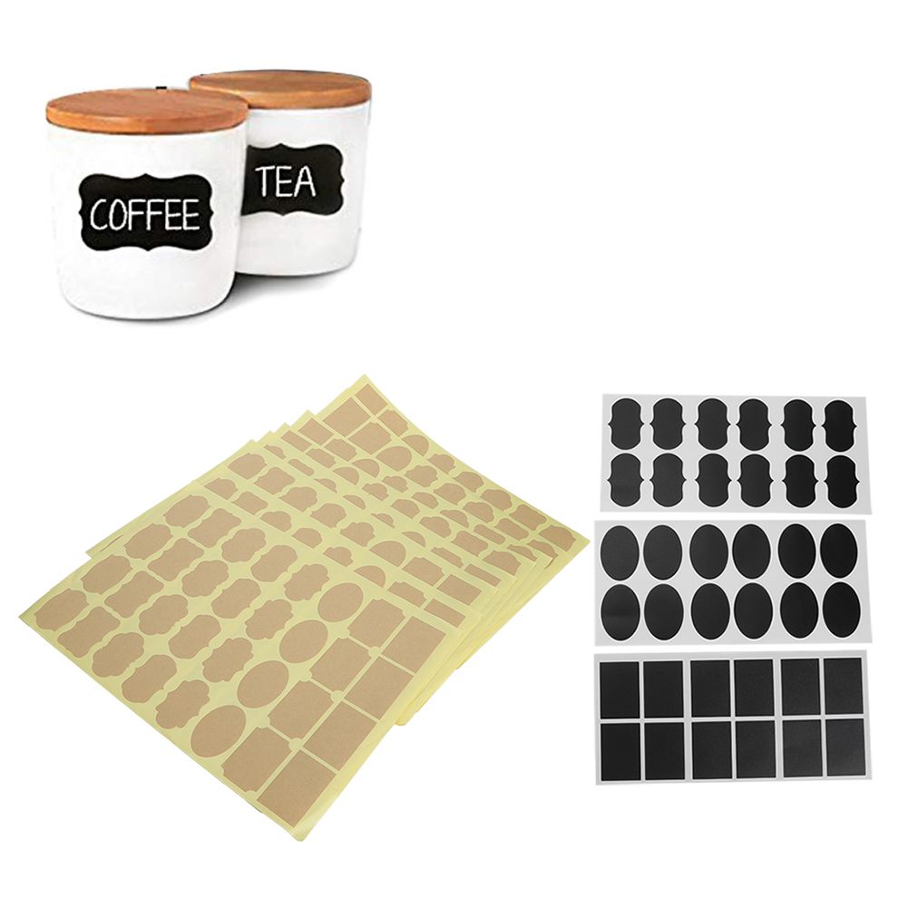 292Pcs/Set Adhesive Sticker Marking Tag for Wine Glasses Coffee Tea Boxes Jars view 10