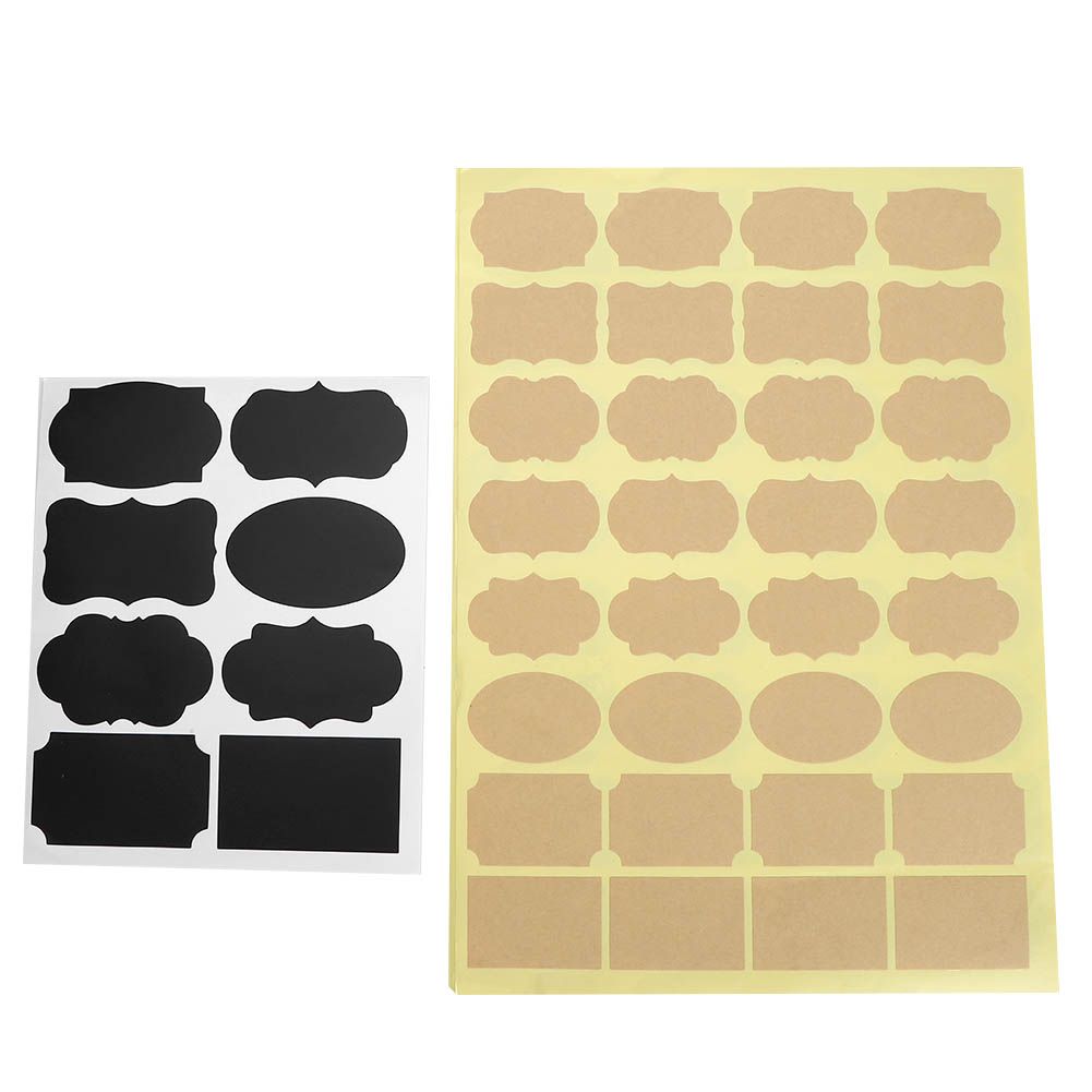 328pcs Chalkboard Label Stickers Adhesive Waterproof Sticker for Flower Pot view 3