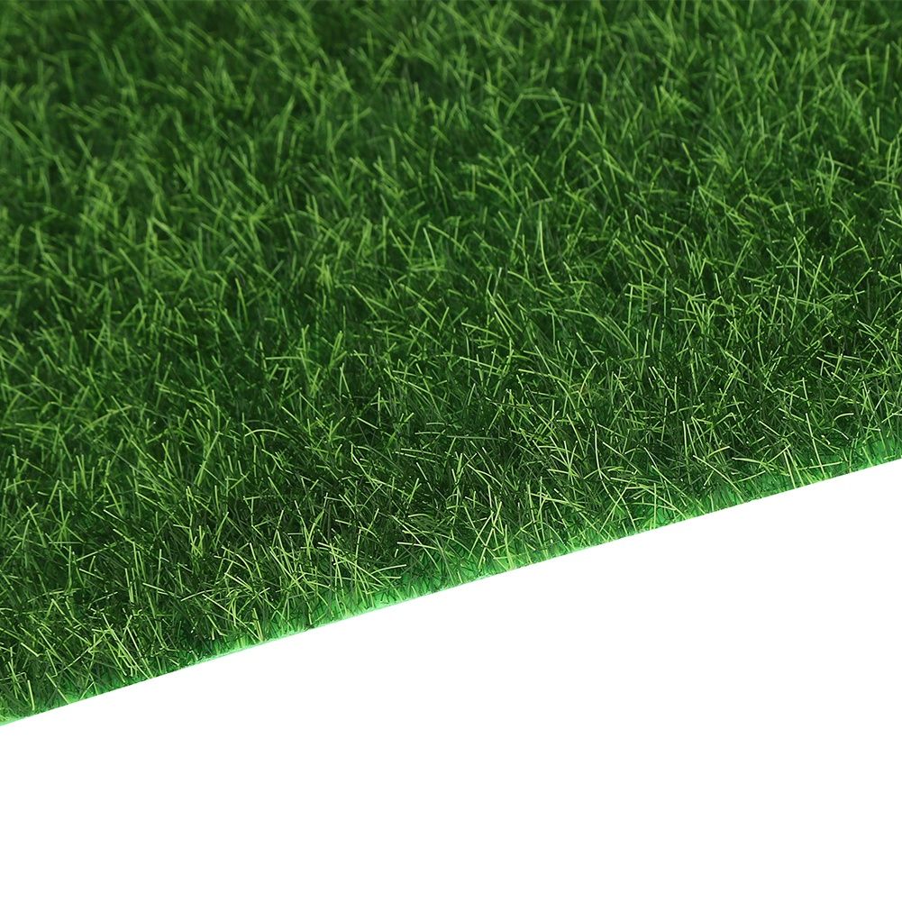 5Pcs SquareShaped Garden Artificial Grass Lawn Turf DIY Miniature Landscape view 12