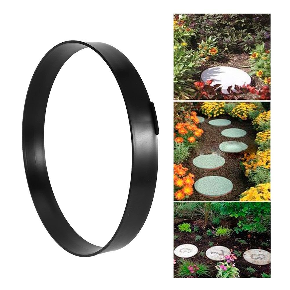 Garden Pavement Maker Mold DIY Round Walk Brick Concrete Mold Paver Walk Maker view 9