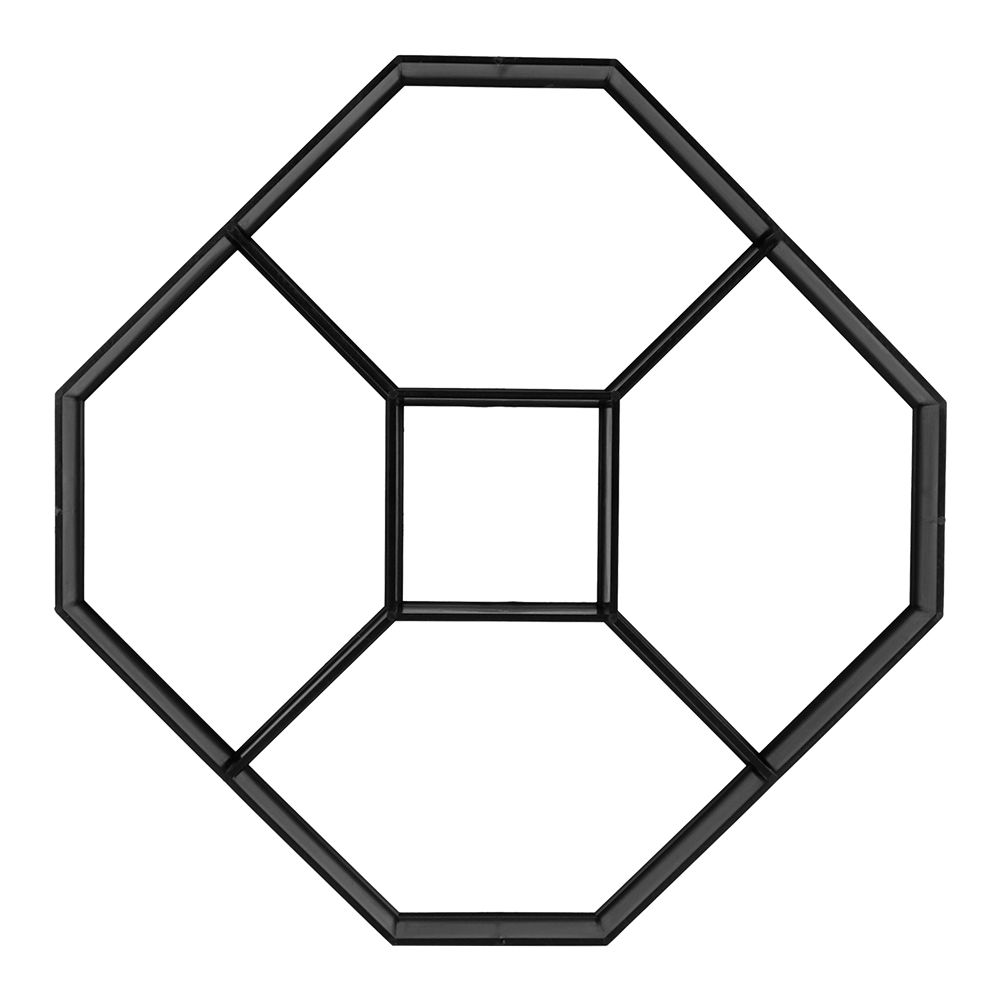 Hexagonal DIY Concrete Paving Mold Cement Brick Walk Paths Maker for Garden