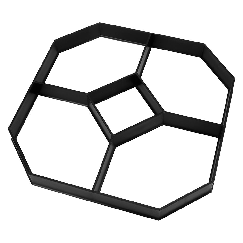 Hexagonal DIY Concrete Paving Mold Cement Brick Walk Paths Maker for Garden view 3