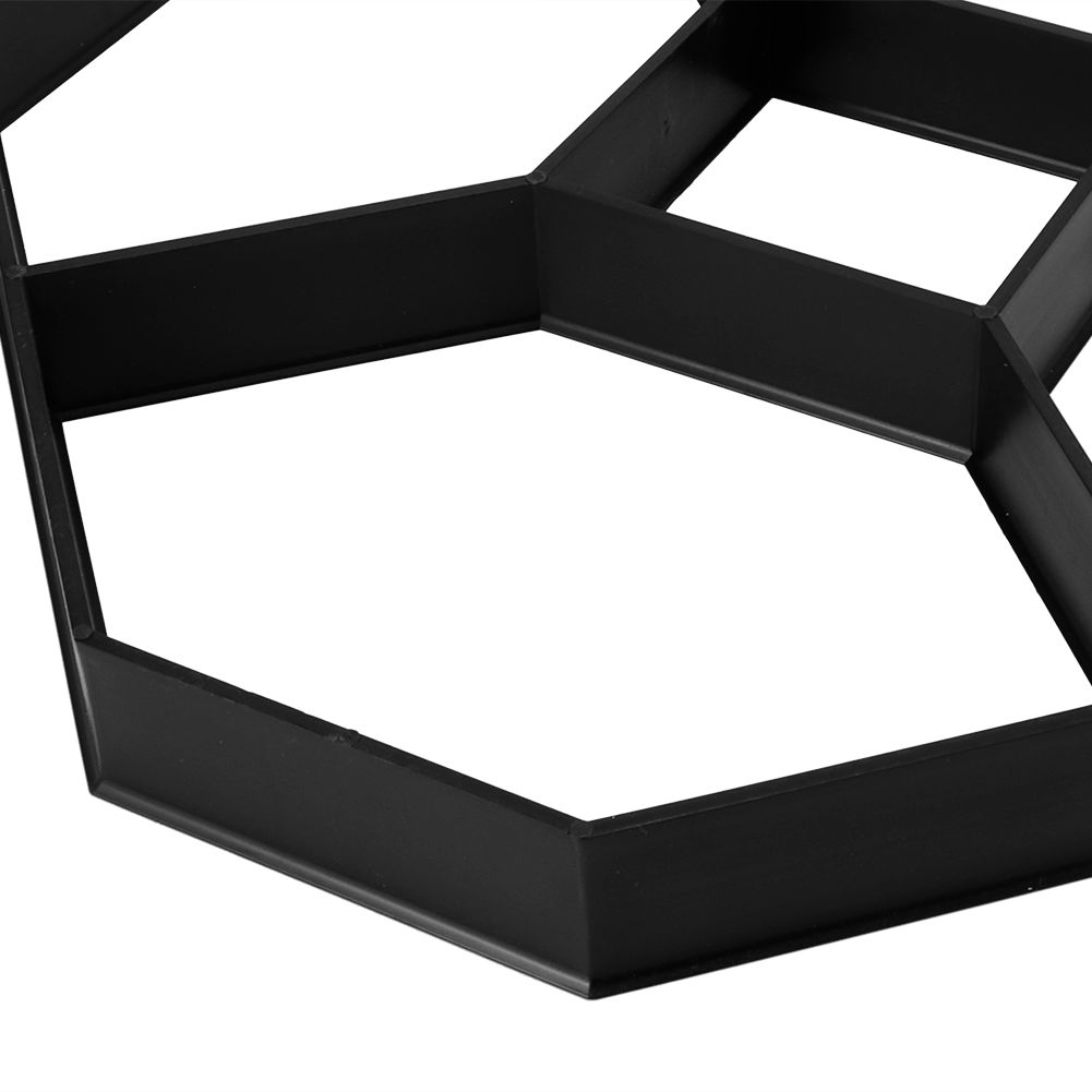 Hexagonal DIY Concrete Paving Mold Cement Brick Walk Paths Maker for Garden view 11