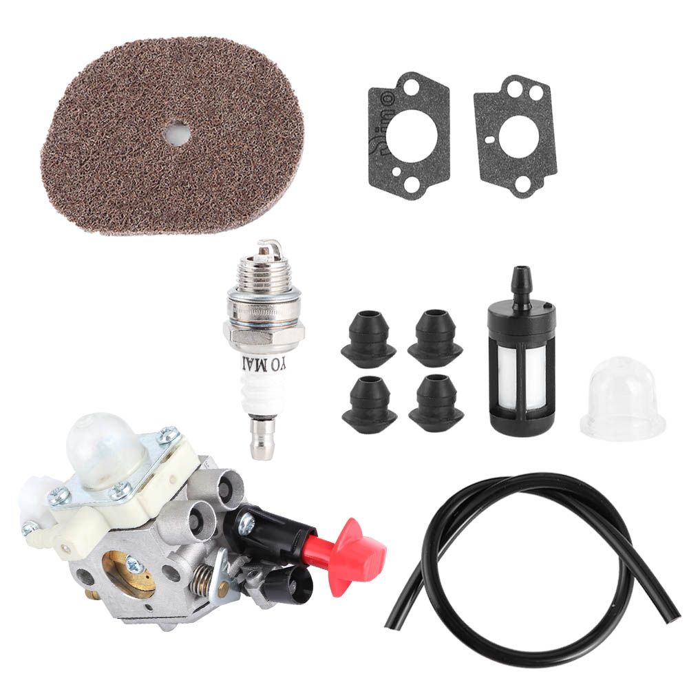 Air Filter Cleaner Carburetor Set for Stihl FS50 FS56 FS40 FS70 FC56 FC70 ZAMA view 7