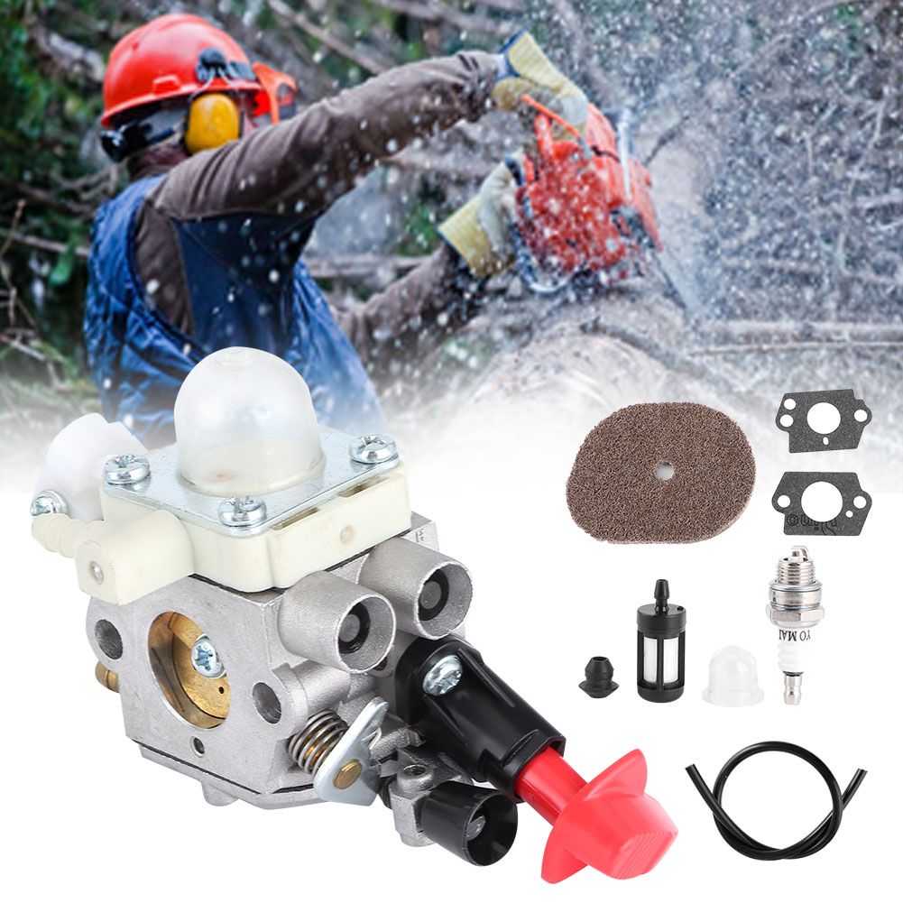 Air Filter Cleaner Carburetor Set for Stihl FS50 FS56 FS40 FS70 FC56 FC70 ZAMA view 10