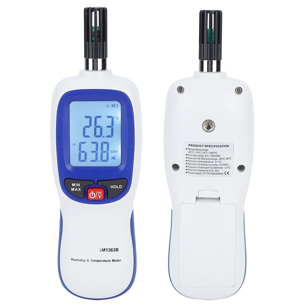 Portable Digital ThermoHygrometer LCD Mini Temperature and Humidity Meter view 4
