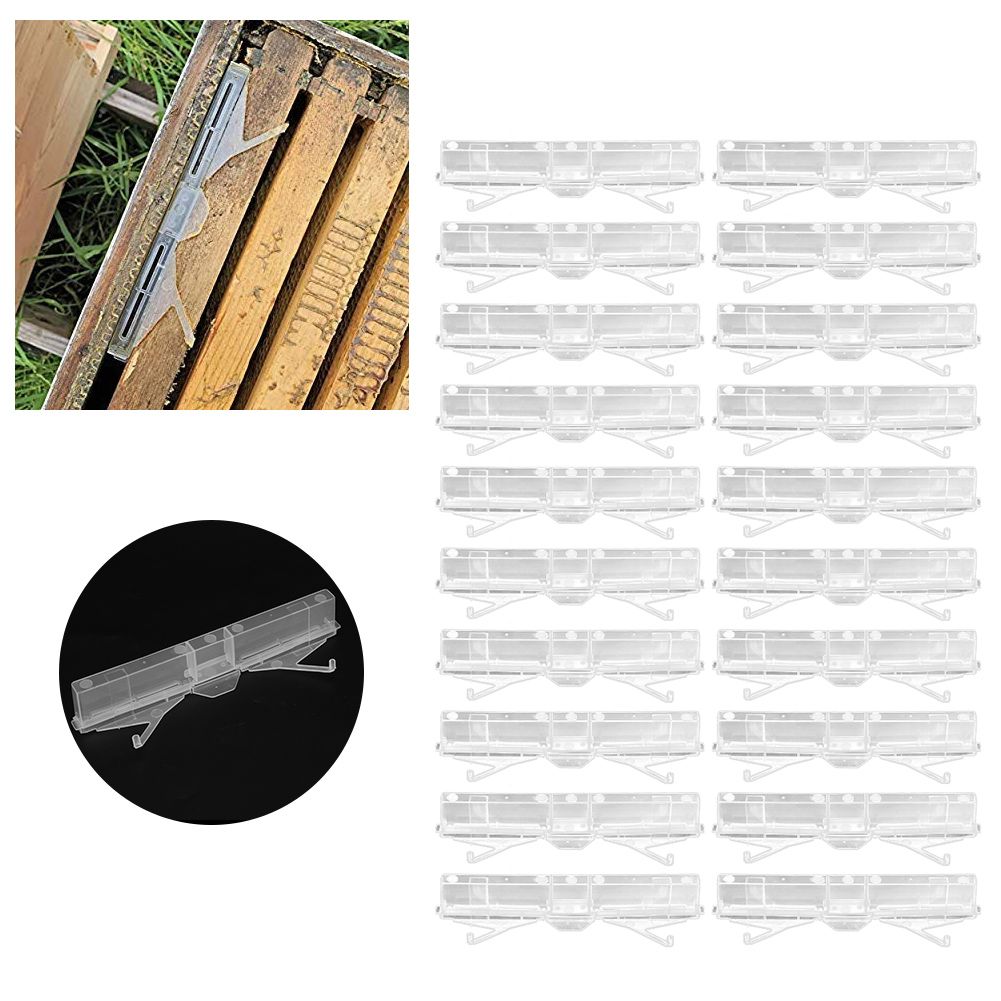 20pcs Small Hives Beetle Trap Broodlings Collector Plastic Portable Beekeeping view 9