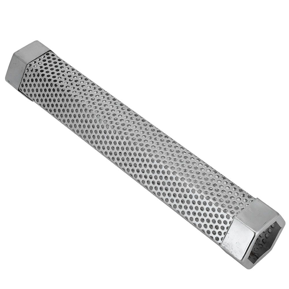 Portable 12in Stainless Steel BBQ Smoker Tube Barbecue Accessory for Electric view 3