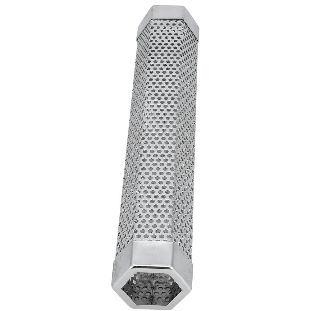 Portable 12in Stainless Steel BBQ Smoker Tube Barbecue Accessory for Electric view 4