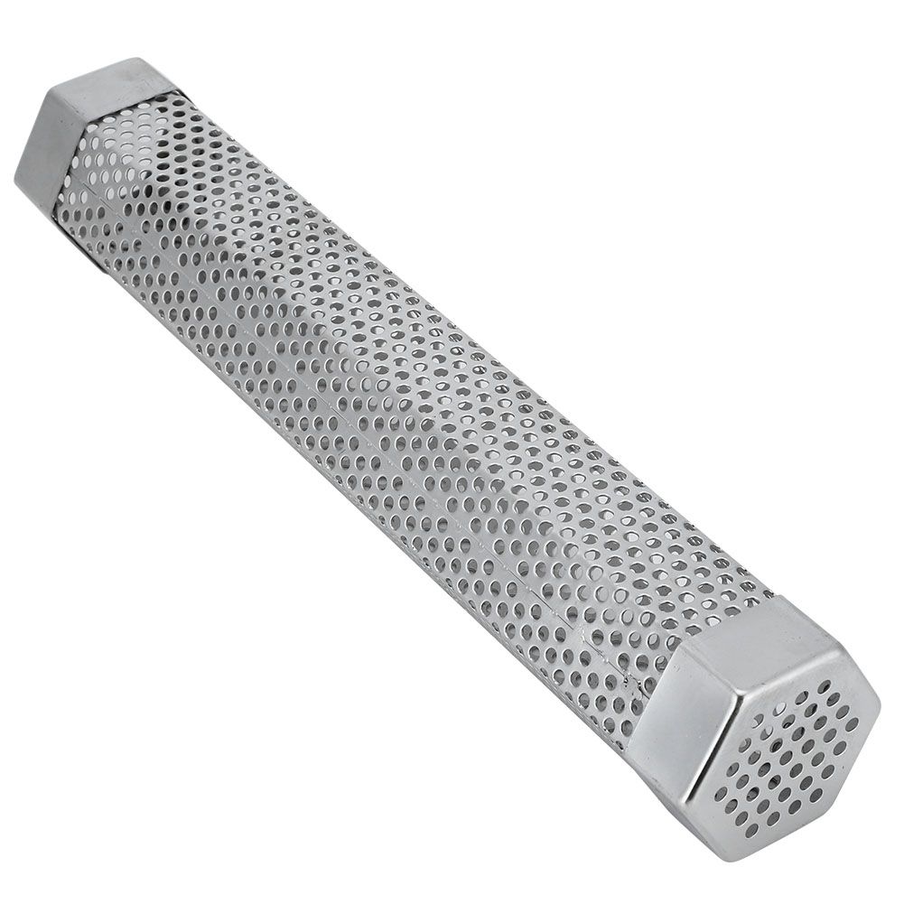 Portable 12in Stainless Steel BBQ Smoker Tube Barbecue Accessory for Electric view 7