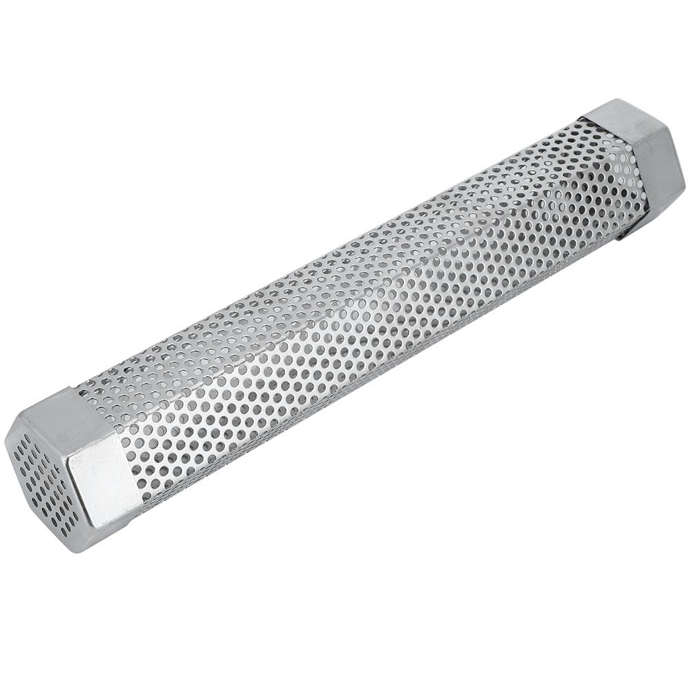 Portable 12in Stainless Steel BBQ Smoker Tube Barbecue Accessory for Electric view 8