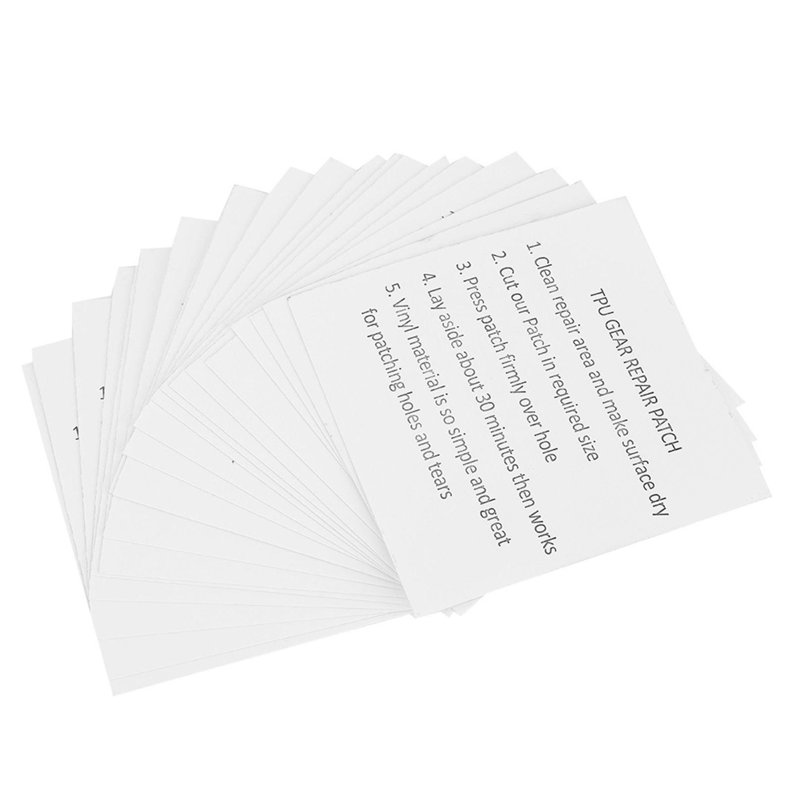 20PCS Self Adhesive TPU Sticker Waterproof Transparent Repair Patch for view 2