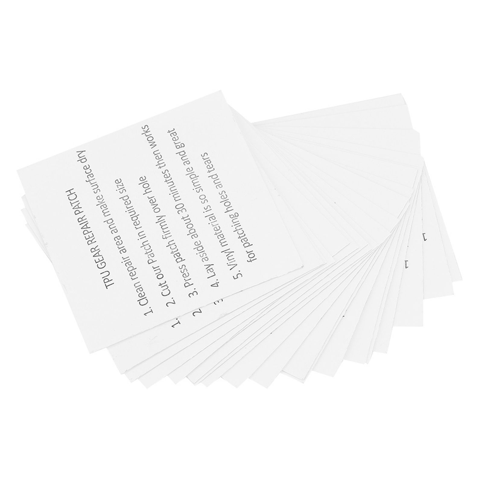 20PCS Self Adhesive TPU Sticker Waterproof Transparent Repair Patch for view 3