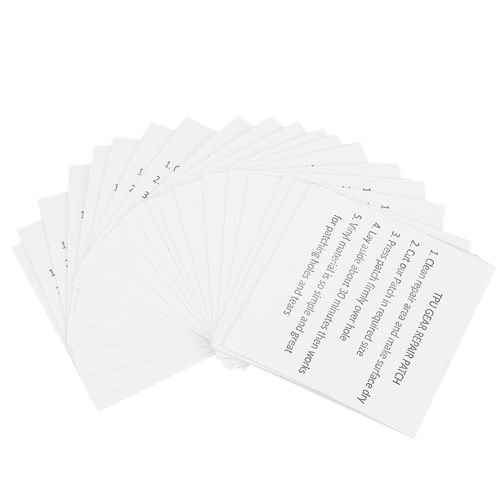 20PCS Self Adhesive TPU Sticker Waterproof Transparent Repair Patch for view 4