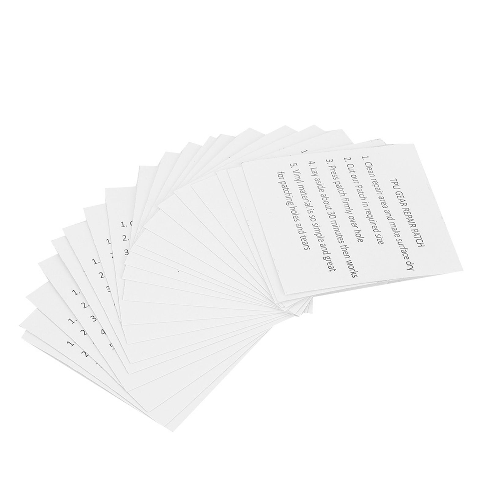 20PCS Self Adhesive TPU Sticker Waterproof Transparent Repair Patch for view 5