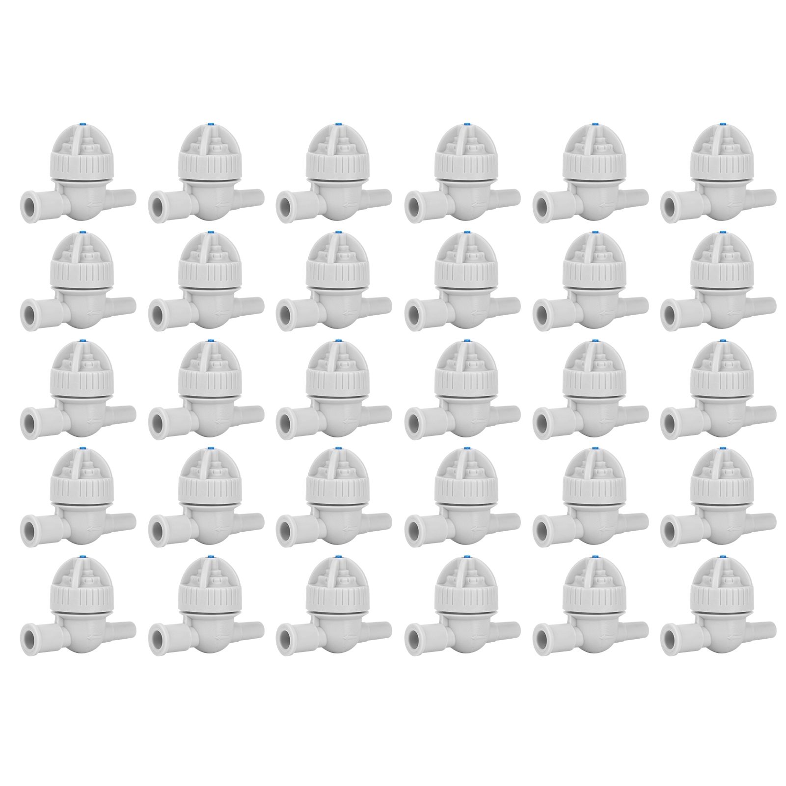 30Pcs Garden Drip Irrigation Detachable AntiDrip Device Tool for Greenhouse view 2