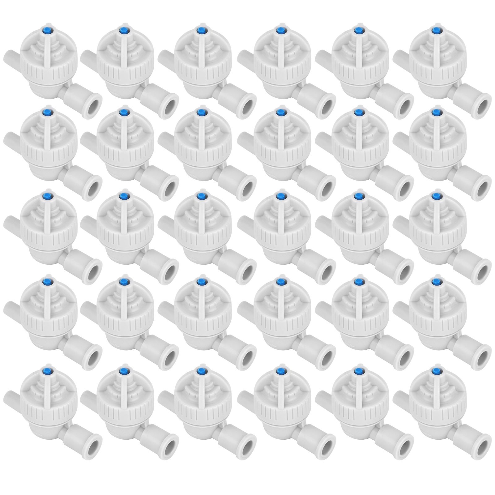 30Pcs Garden Drip Irrigation Detachable AntiDrip Device Tool for Greenhouse view 4