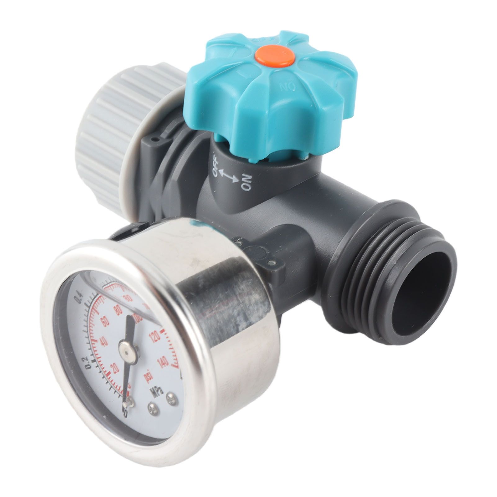 G3/4in Adjustable Water Pressure Regulator Valve with Pressure Gauge view 5