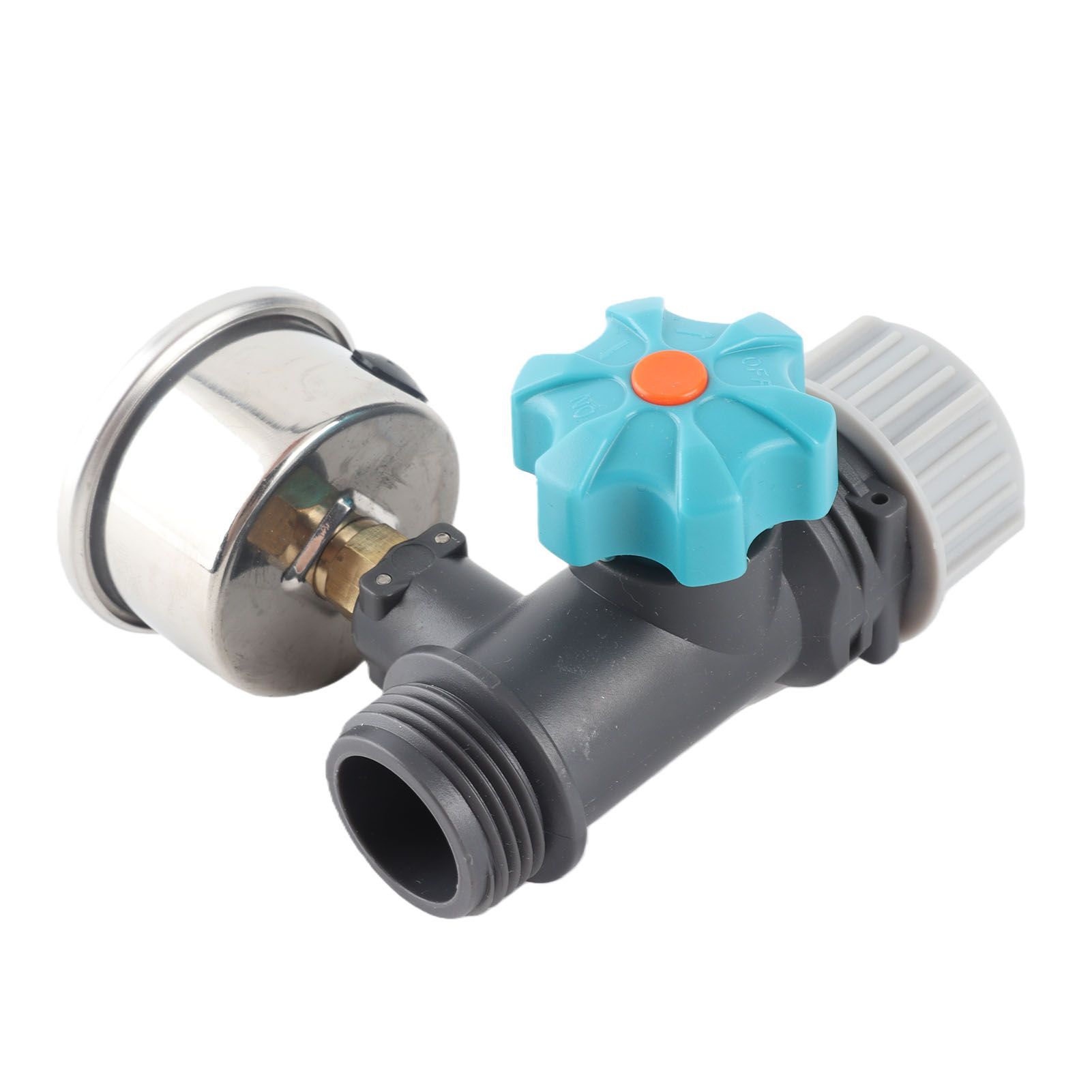 G3/4in Adjustable Water Pressure Regulator Valve with Pressure Gauge view 7