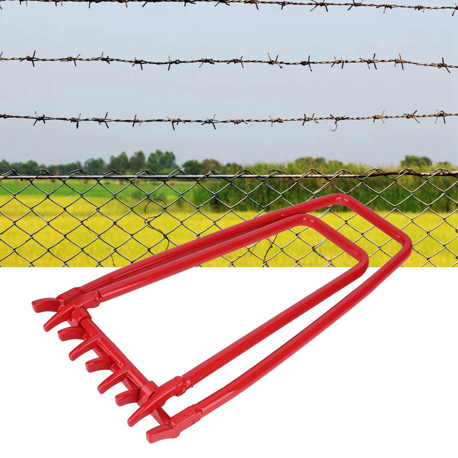 Multifunctional Fence Repair Crimping Tool Tightener Farm Accessory Gardening view 9