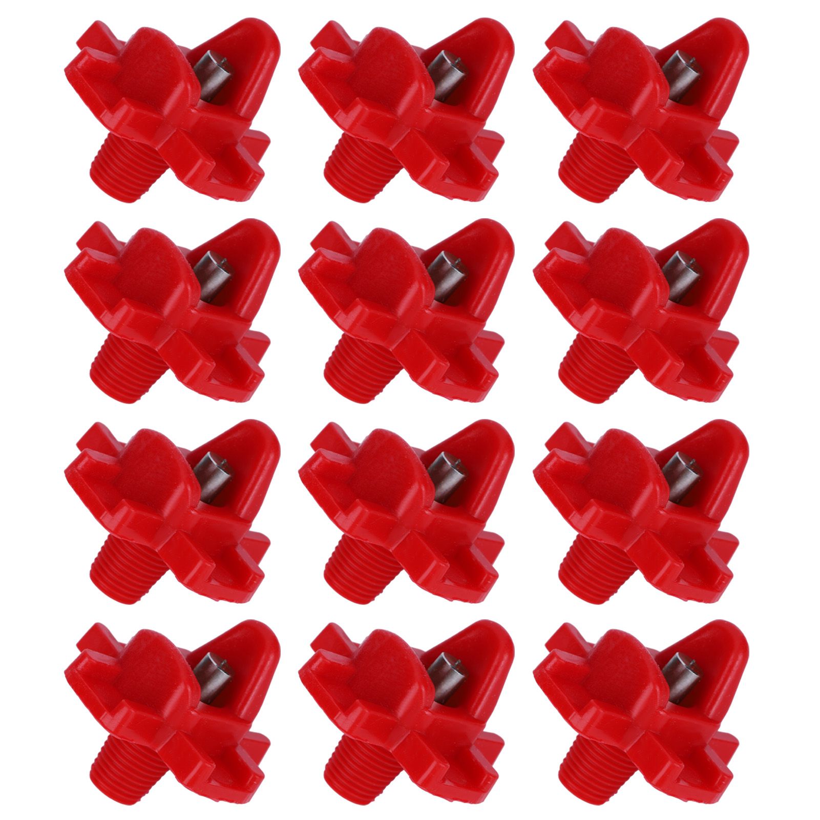 12PCS Automatic Poultry Drinking Nipples Waterer Drinker for Chicken Quail view 3