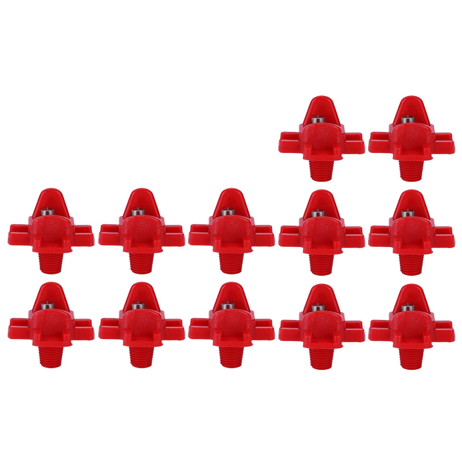 12PCS Automatic Poultry Drinking Nipples Waterer Drinker for Chicken Quail view 5