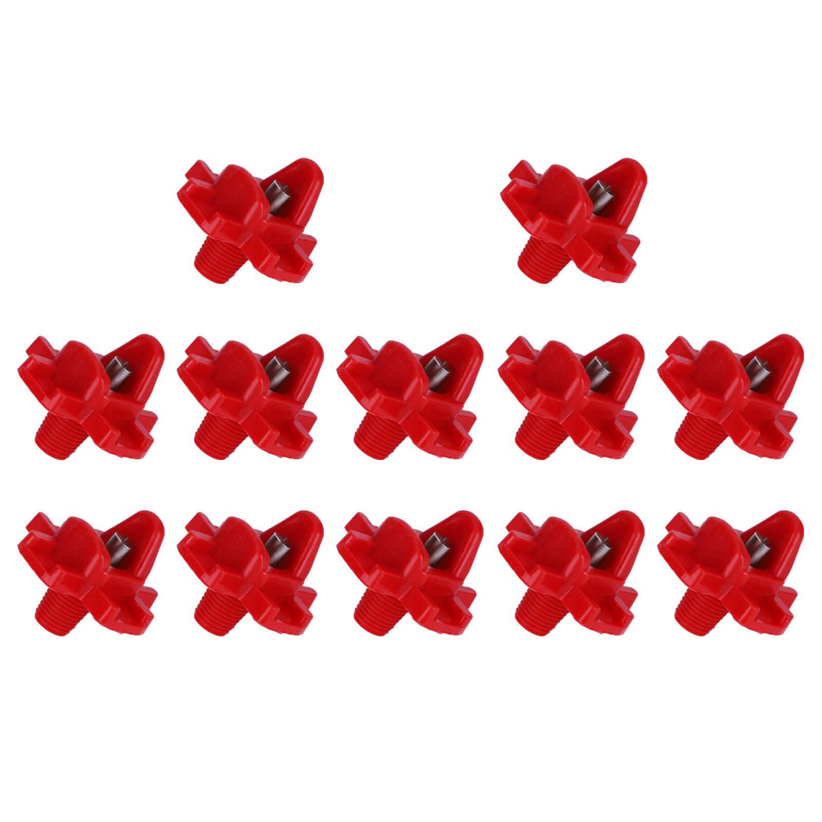 12PCS Automatic Poultry Drinking Nipples Waterer Drinker for Chicken Quail view 6