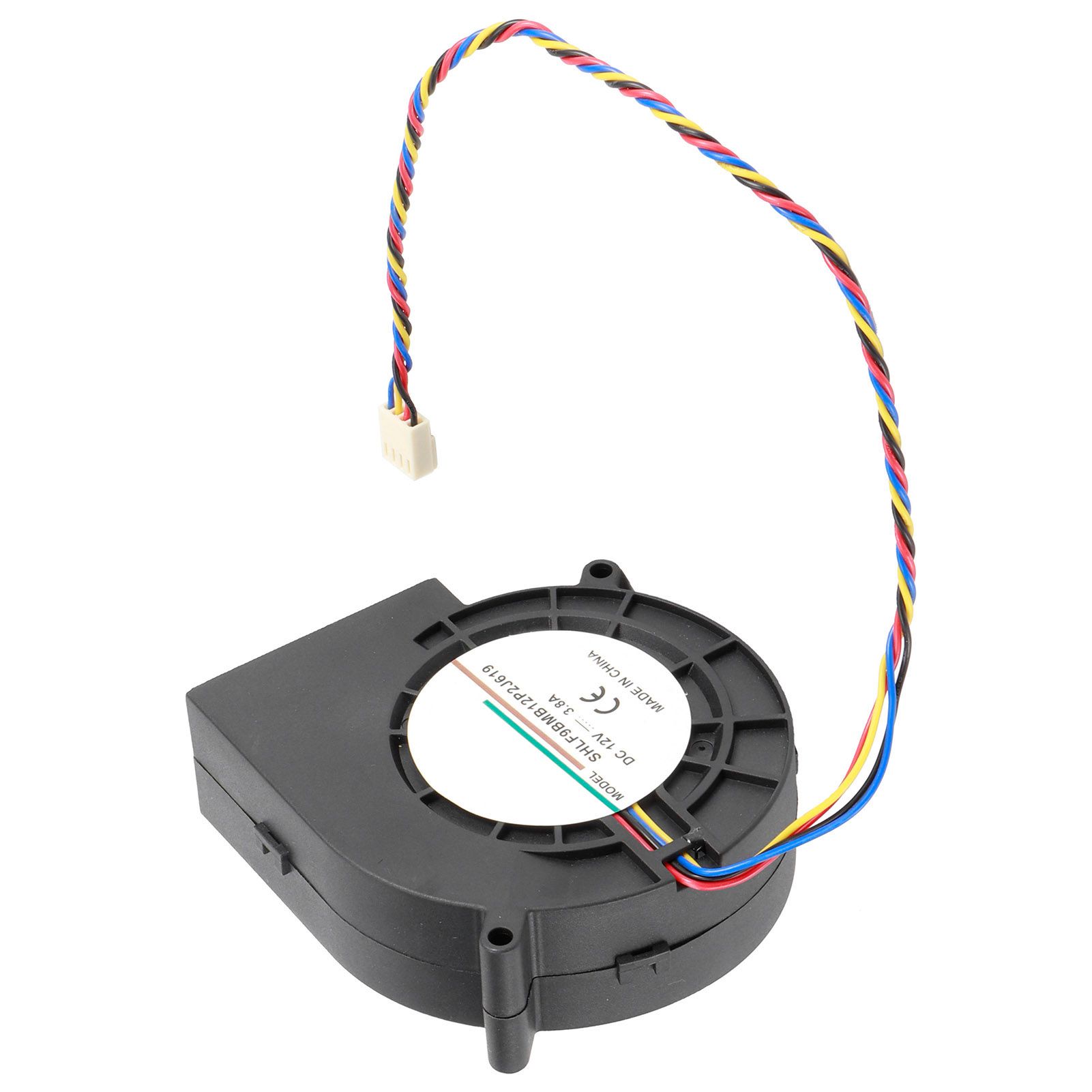 12V 3.8A 190CFM Centrifugal Blower Double Ball Bearing Air Blower Fan BBQ view 7