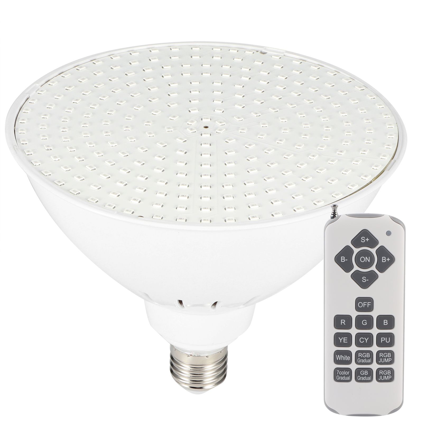 E27 LED Pool Light RGB Bulb Underwater Lamp with Remote Control for Swimming view 2
