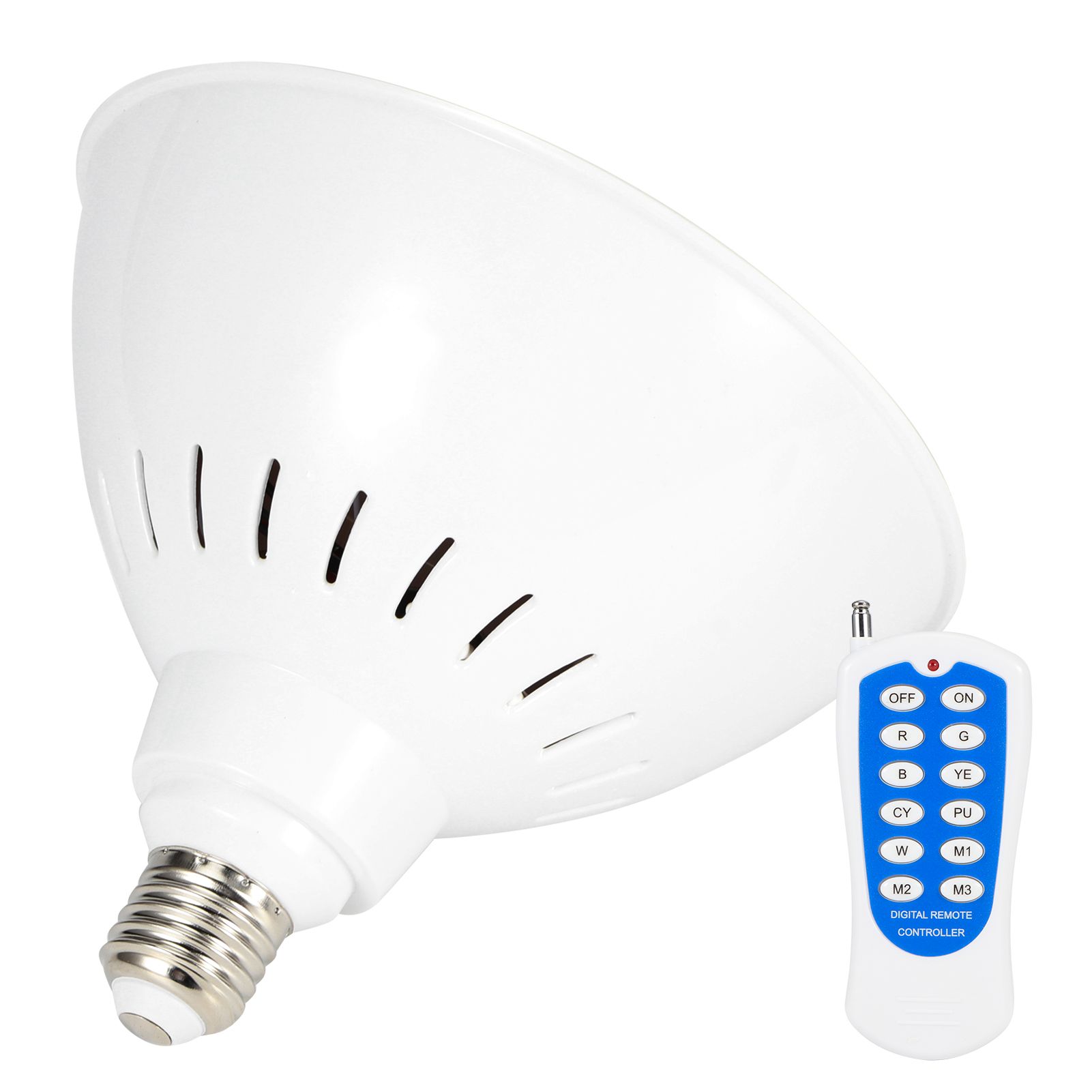 E27 LED Pool Light RGB Bulb Underwater Lamp with Remote Control for Swimming view 5