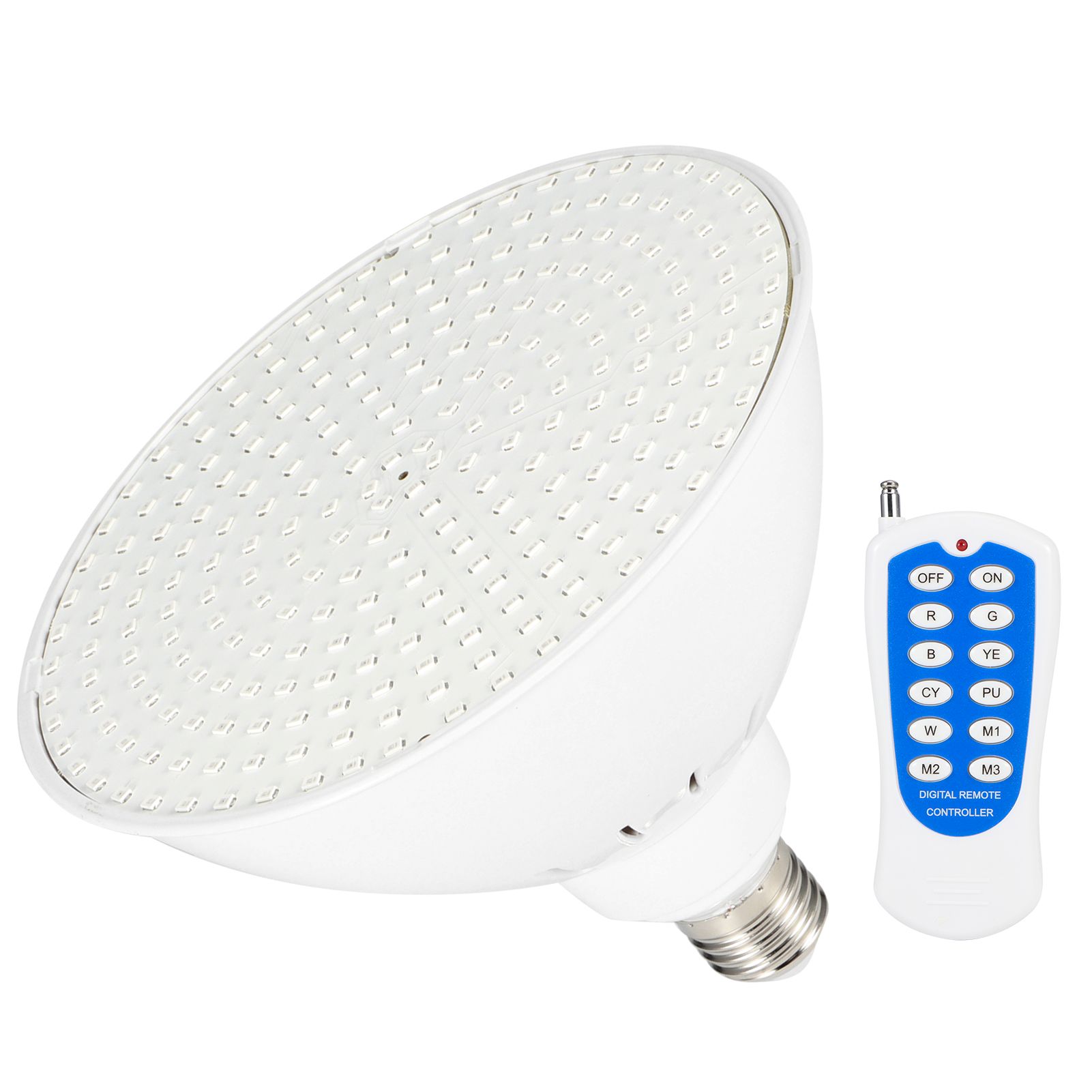 E27 LED Pool Light RGB Bulb Underwater Lamp with Remote Control for Swimming view 7