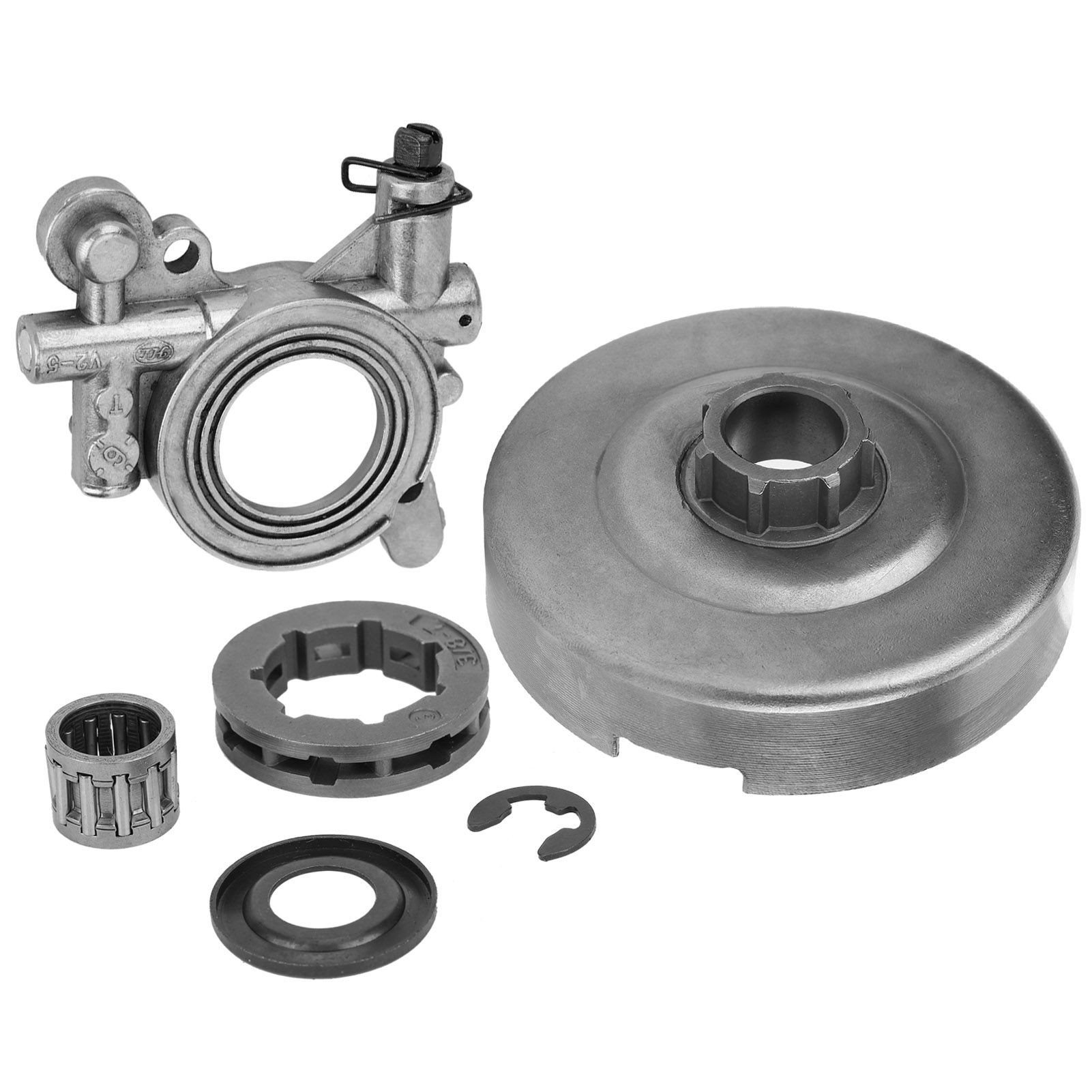 Clutch Drum Oil Pump Kit Replacement for Husqvarna 575XP 576XP 570 Chainsaw
