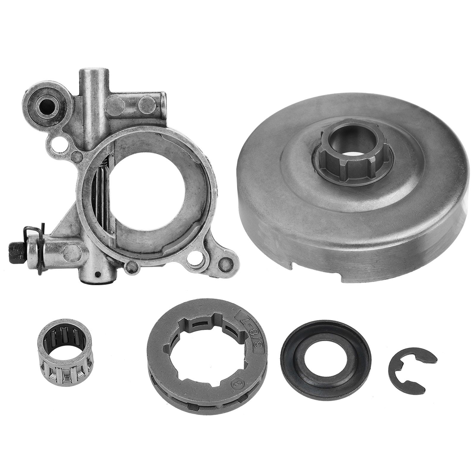 Clutch Drum Oil Pump Kit Replacement for Husqvarna 575XP 576XP 570 Chainsaw view 3