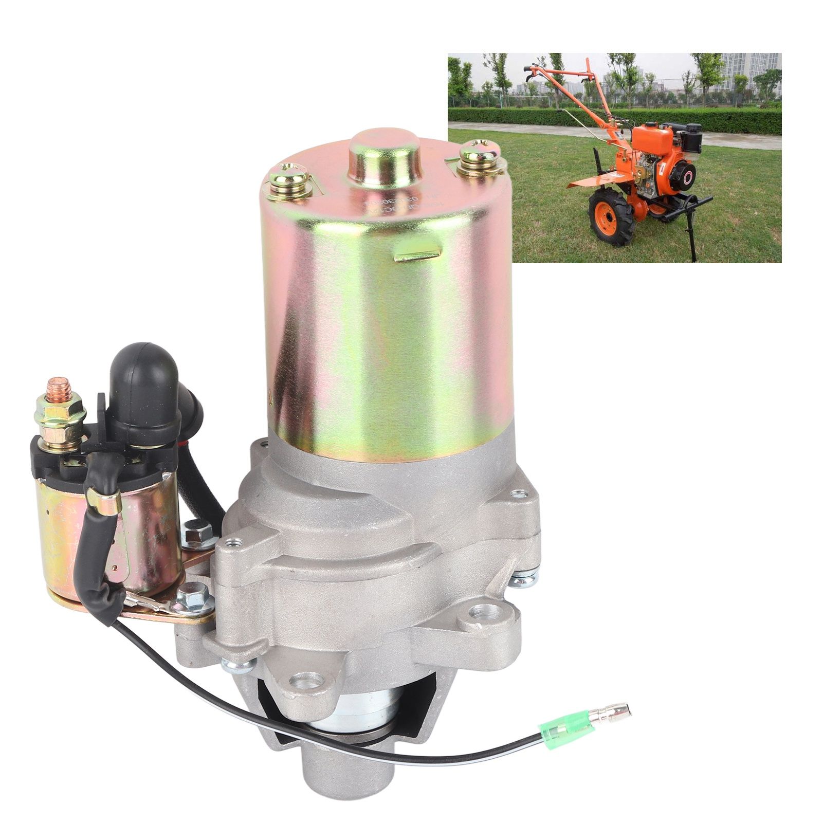 Starter Motor Replacement Fit for 168F/170F/GX160/GX210 Engine 2‑3KW Gasoline view 9