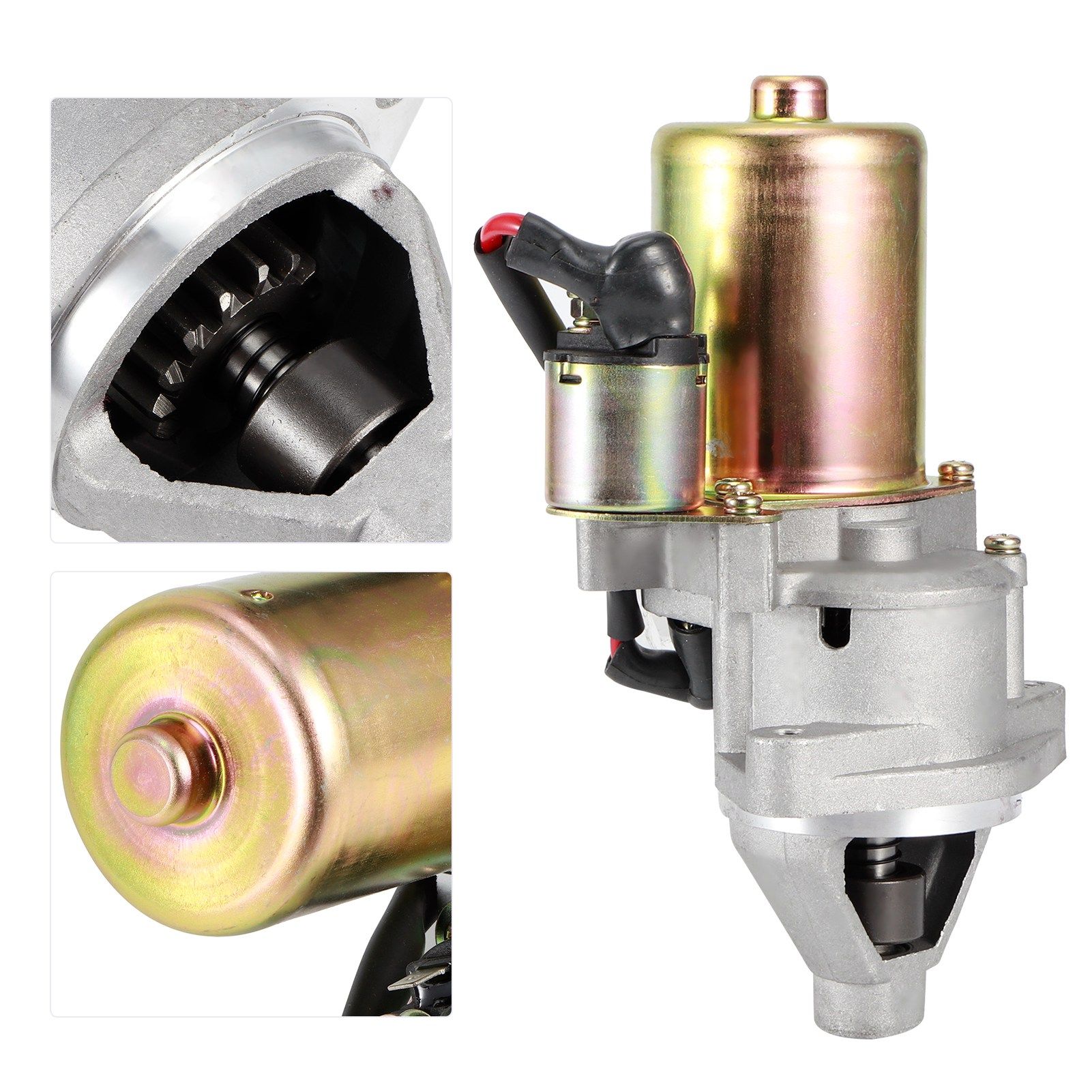 5‑6.5KW Starter Motor Replacement Fit for 188F/190F GX390/GX420 Engine view 8