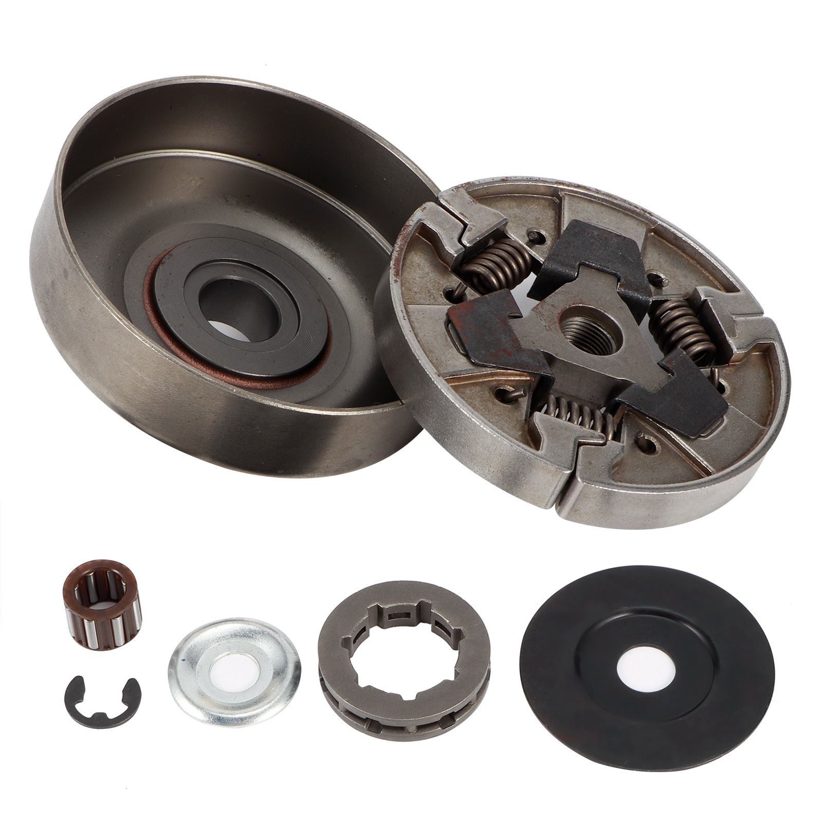 3/8in-7 Clutch Drum Rim Sprocket Assembly Kit for Stihl MS660 066 064 MS640